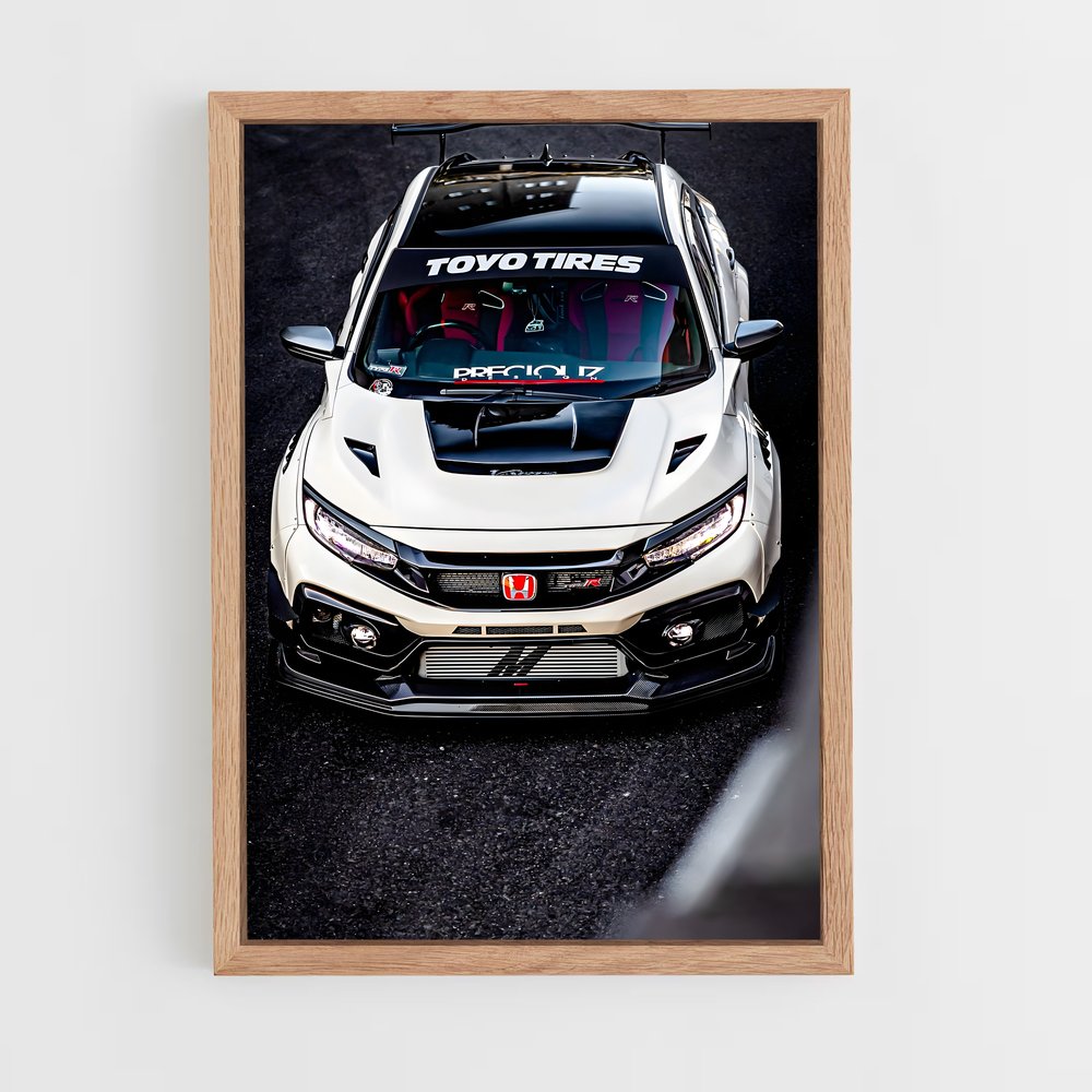 Poster Civic Style FK8 – affiche Honda (vue 4)